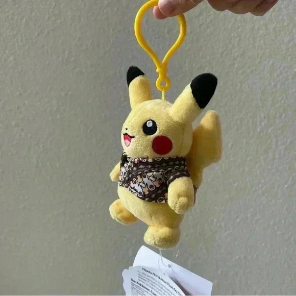 Pokemon Pikachu Plush Keychain 5 Inch Berkemeja Batik Xatu Ship From USA - Picture 8 of 10